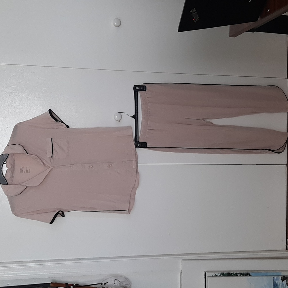 Stars Above - Target PJ Set - Pajamas XS pink - side black stripe